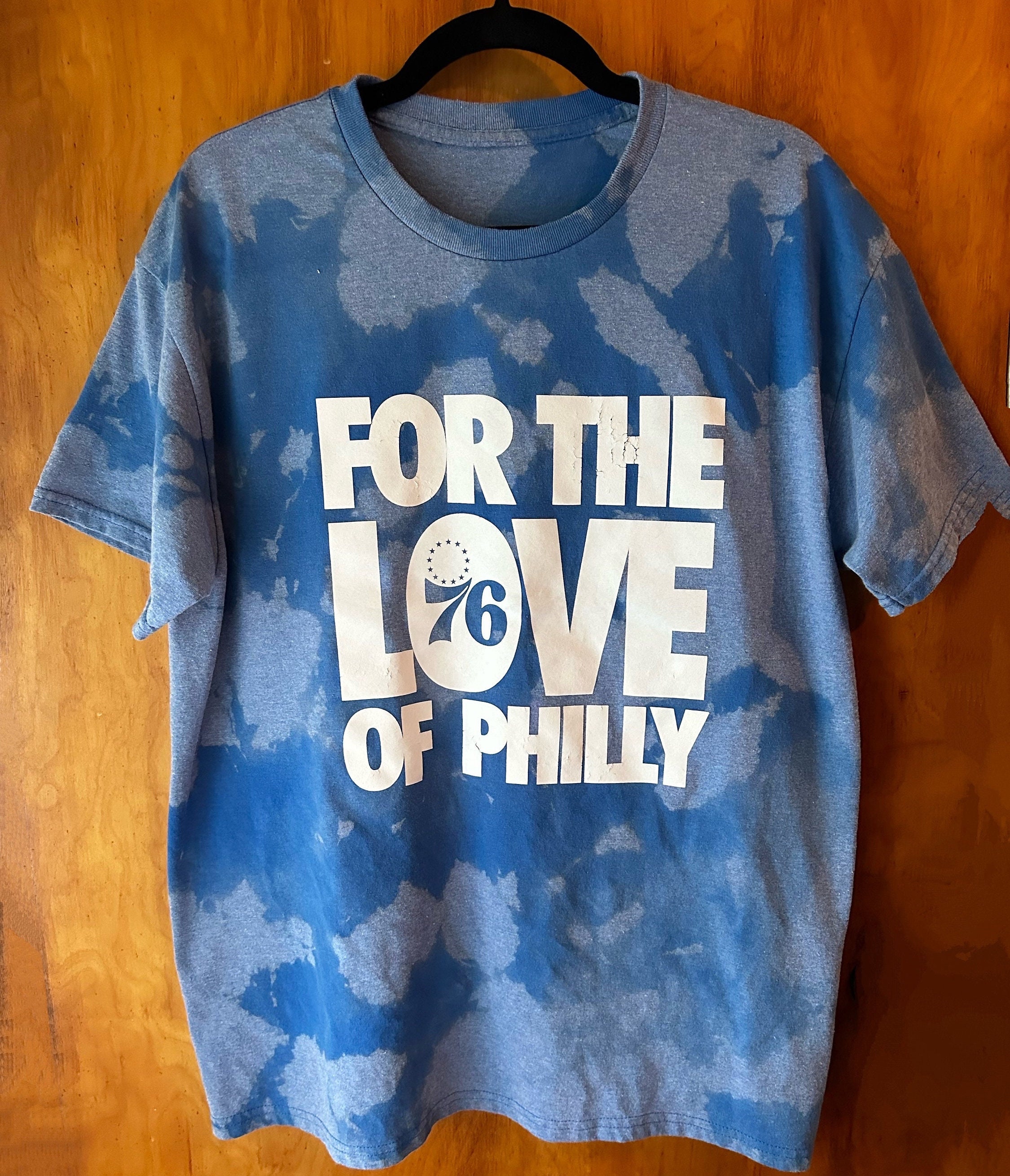 Womens Philadelphia 76ers Fashion Colour Logo T-Shirt