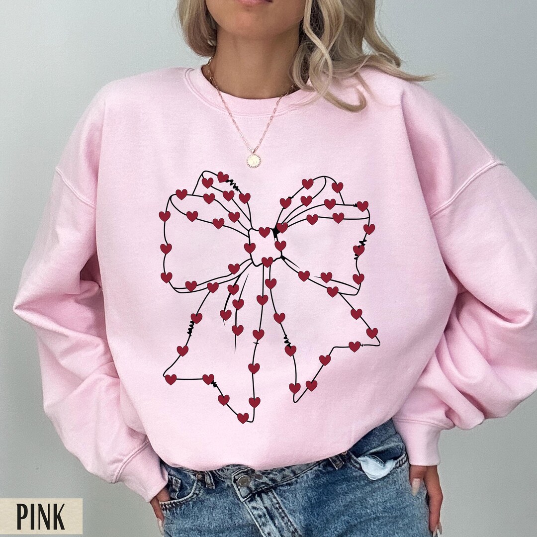 Voilet smile/bow tshirt