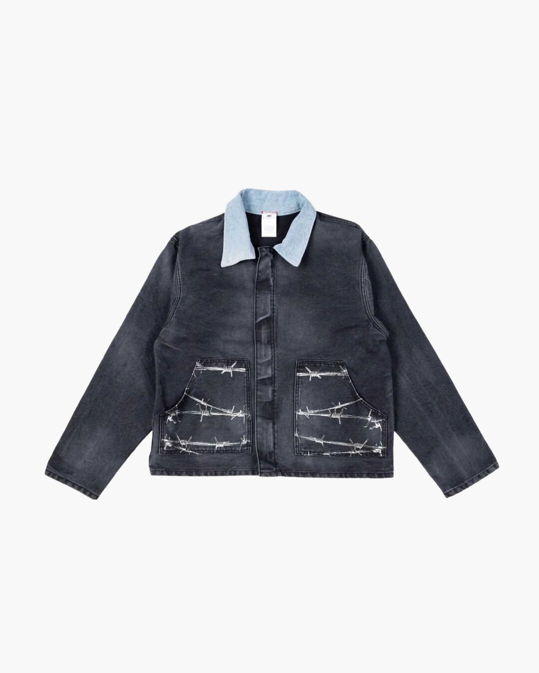 Barbed Wire Jacket Street Style Funeral Jacket Halloween Etsy