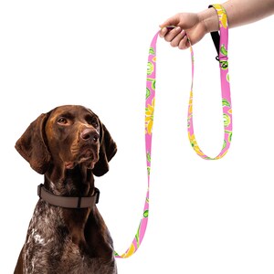 Fresh, Floral, and Made for Stylish Pups! Floral Matching Leash