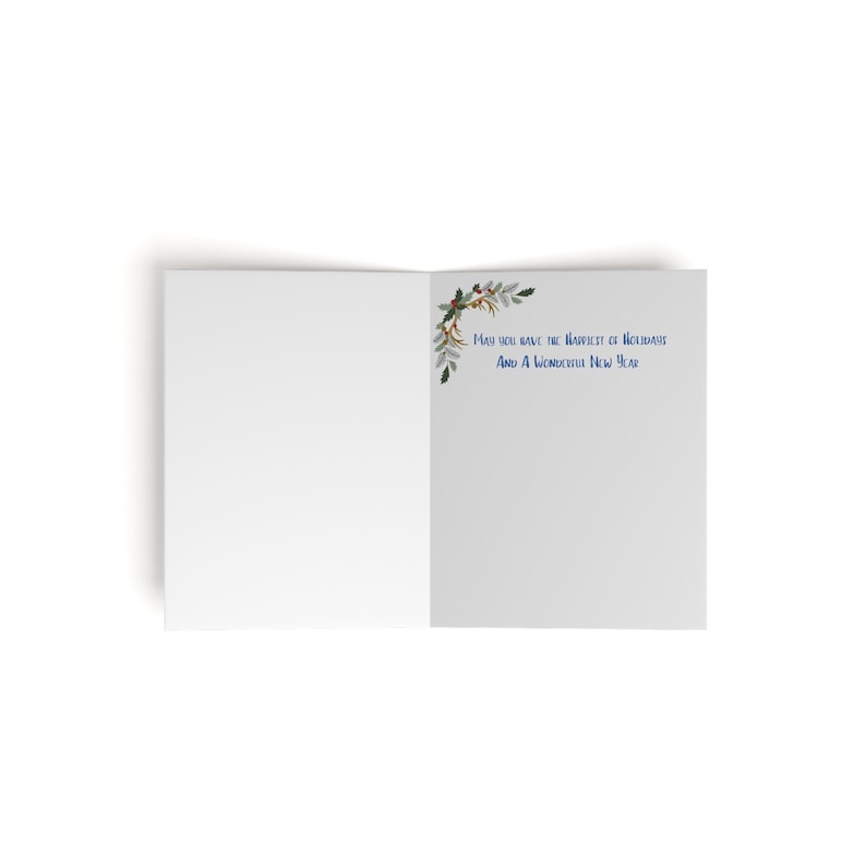 Beagle Holiday Greeting cards (8, 16, and 24 pcs) image 2