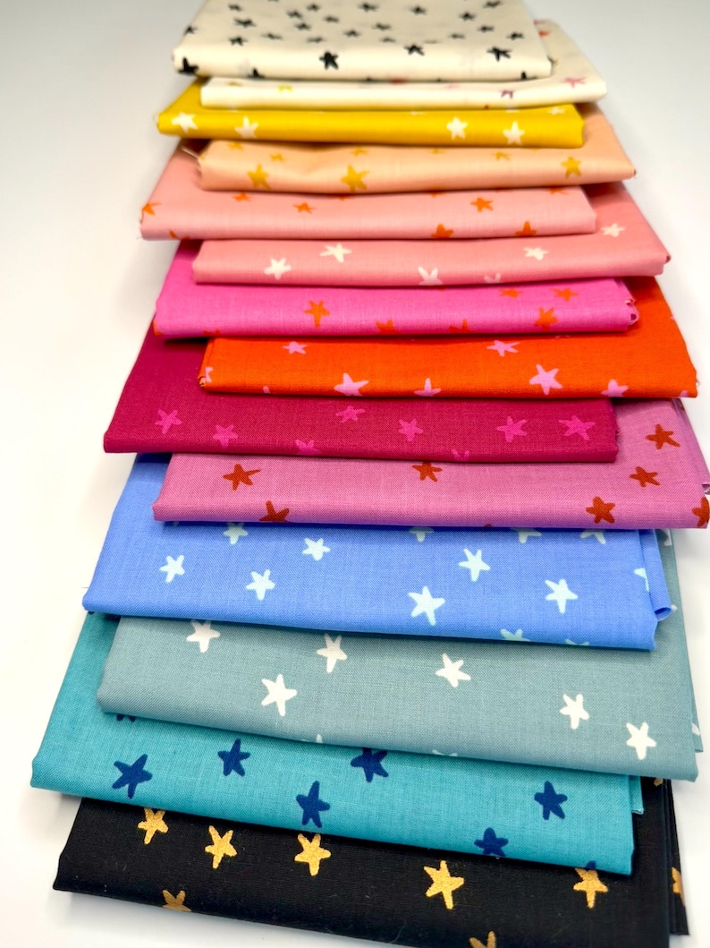 Starry in Multi by Ruby Star Society | Modern Blender Print, Cotton Quilt Fabric image 3