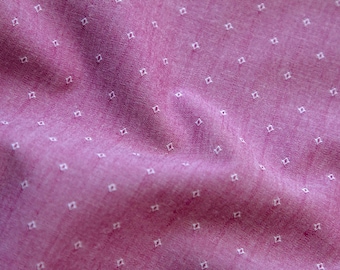Dots in Sweet Pea - Wildflower Wovens by Suzy Quilts | Art Gallery Fabrics - yarndyed woven cotton fabric, OEKOTEX certified, purple/magenta