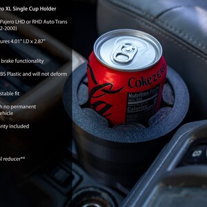 Gen 2 Mitsubishi Montero XL Single Cup Holder