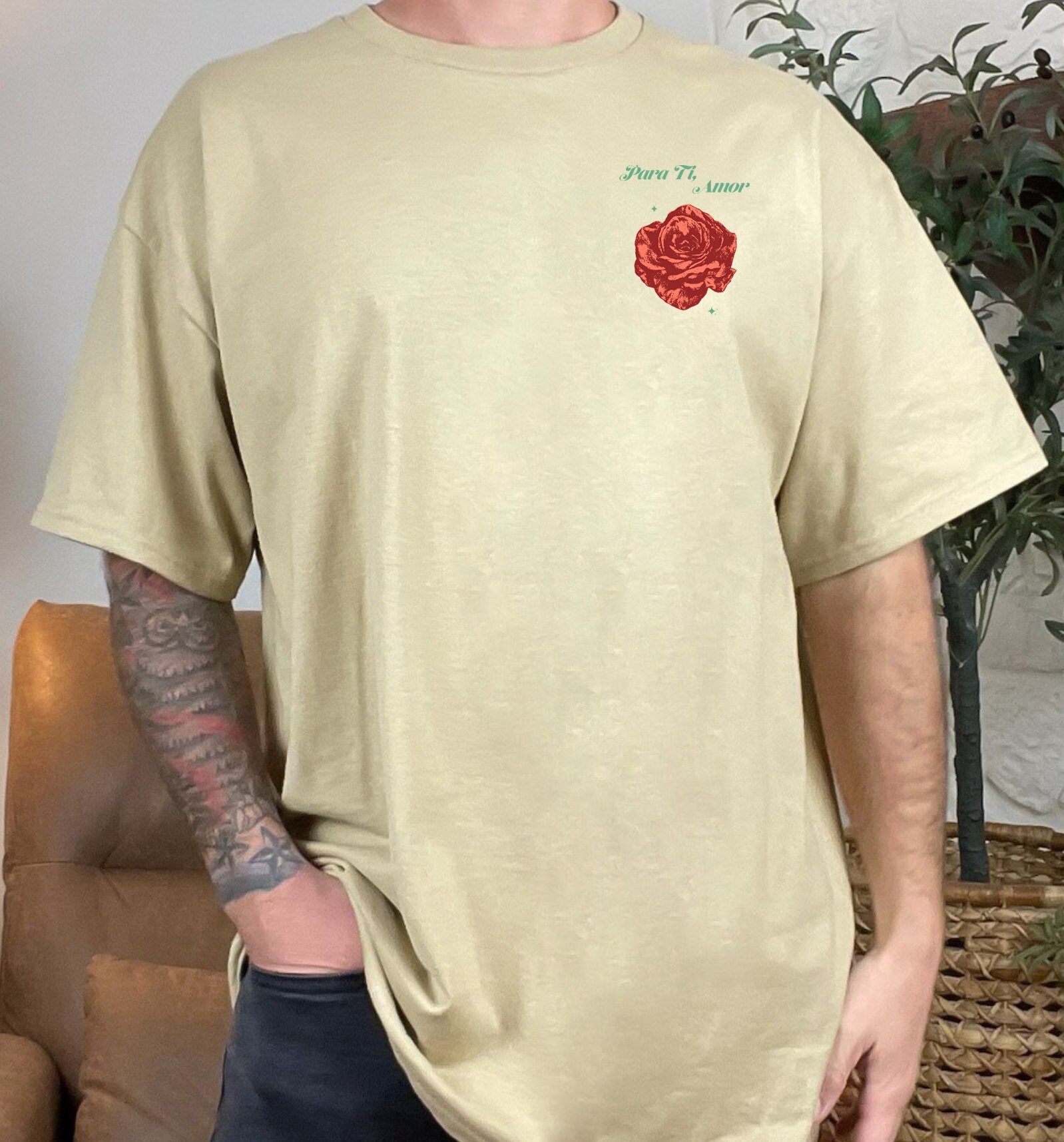 MAISON SPECIAL(メゾンスペシャル)｜Flower Motif T-shirt