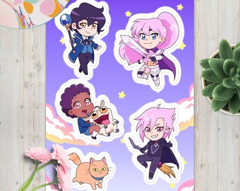 High Guardian Spice Sticker Sheet #3 (Caraway, Lavender, Parnelle & Greg, Mandrake, Neppy Cat)