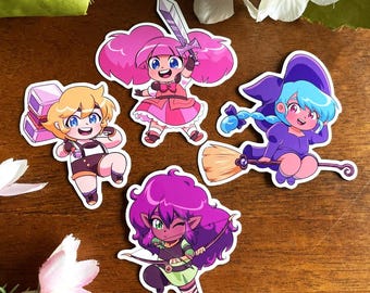 High Guardian Spice Stickers (Rosemary, Sage, Parsley, Thyme, Slime Boy, Amaryllis, Snapdragon, Olive)