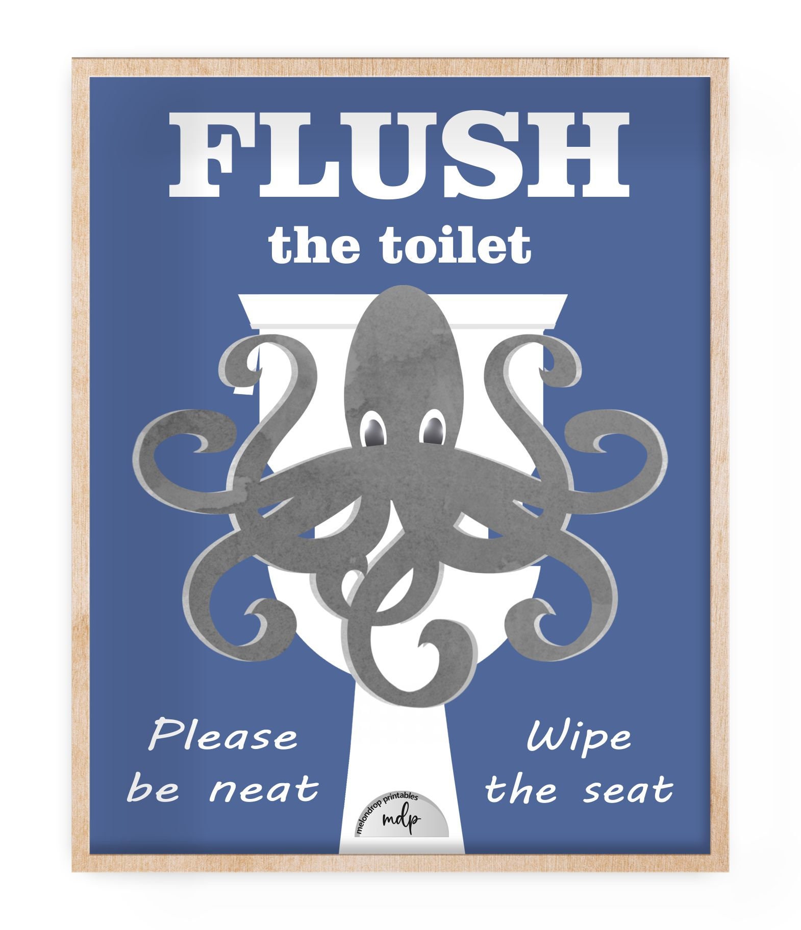 Bathroom Printable Signs Kids Nautical Bathroom Sign Wash Brush Wall ...