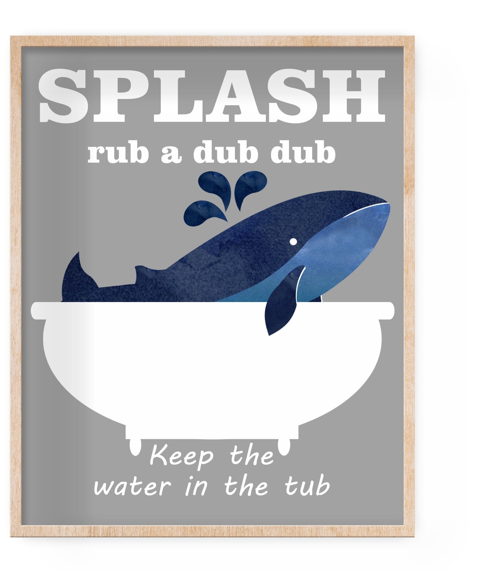 Bathroom Printable Signs Kids Nautical Bathroom Sign Wash Brush Wall ...