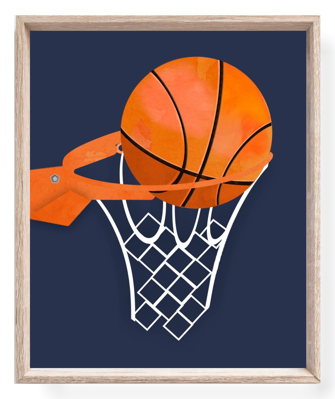 Printable Basketball Wall Art Toddler Boys Room Sports Decor Basketball ...
