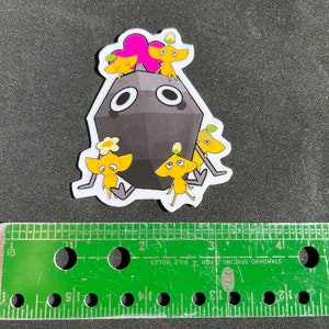 Rock and Yellow Pikmin Sticker