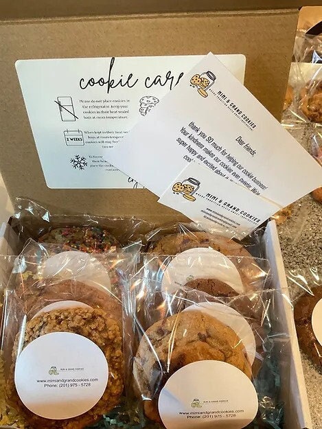 Dozen Cookie Box - Etsy
