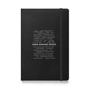 Read Banned Books Hardcover Bound Notebook