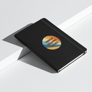 Teach Banned Books Hardcover Bound Notebook