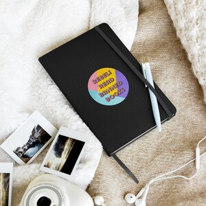 Rebel! Read Banned Books Hardcover Bound Notebook