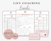 Coaching Bundle, Life Coach Contract, Assessment Form, Coach Resources, Client Onboarding, Coaching Canva, Business Coaching, Life Coach