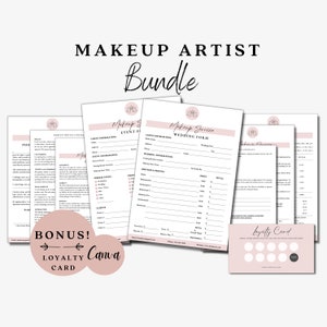MUA Contract, Makeup Agreement, Bridal Contract, MUA Forms, Makeup Service, Bridal Makeup, Wedding Makeup, Makeup Contract, Makeup Artist