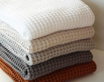 Soft Waffle Baby Blanket %100 Organic Cotton, Baby gift, Soft Cotton waffle weave Baby Blanket, Baby shower Gift, Newborn Swaddle Blanket.