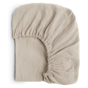 Muslin Crib Sheet Fitted Baby %100 Organic Cotton | Custom Sizes | Super Soft And Breathable Gauze