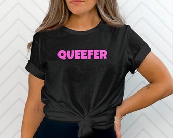 Queefer Bachelorette Party T-Shirt, Offensive Tee Shirt, Raunchy Gifts, Weird Humor Tshirt, Sex Jokes Gift, Adult Humor Tee, Sarcastic Shirt
