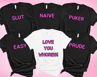 Offensive Bachelorette Party Shirts, Adult Humor Tees