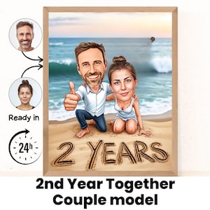 2° anniversario, Il nostro secondo anno insieme, Regali per lui, Regali per lei, Regali di nozze, Biglietto d'auguri per l'anniversario, Anniversario di matrimonio
