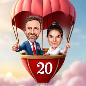 20 Years Anniversary, Our twenty Year Together, Gifts for Him, Gifts for Her, Wedding Gifts, Anniversary Card, Wedding Anniversary