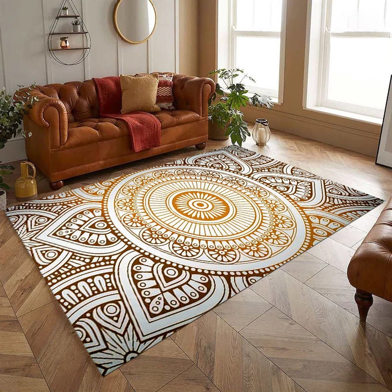 Celtic Knot Area Rug Indoor or Outdoor Geometric Rug 2x3 -  UK