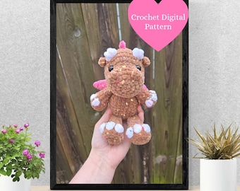 Dragon Crochet Pattern | DIGITAL Pattern | Pdf | English