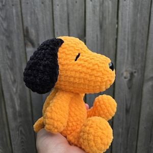 CROCHET SNOOPY PLUSHIE | Halloween Plushie | Amigurumi