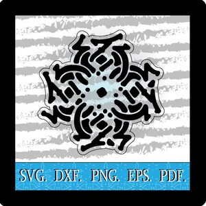 Geometry Knot Celtic SVG, DXF , Image File Download, Tattoo art Sacred geometry,