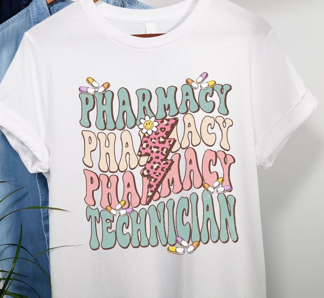 Pharmacy Technician Cpht Shirt Pharmacist Shirt Retro Cpht - Etsy