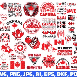 Kanada SVG, Kanada PNG, Kanada Shirt Design, Kanada Shirt SVG, Kanada mit Ahornblatt, Kanada SVG, Canada mit Ahornblatt