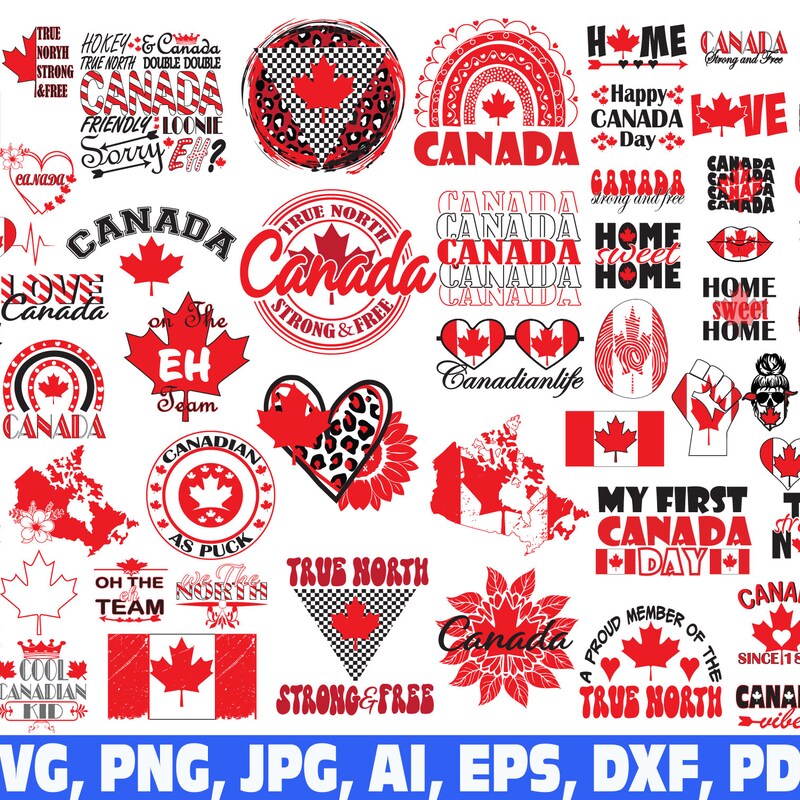 Sign Canada Svg - Etsy Canada