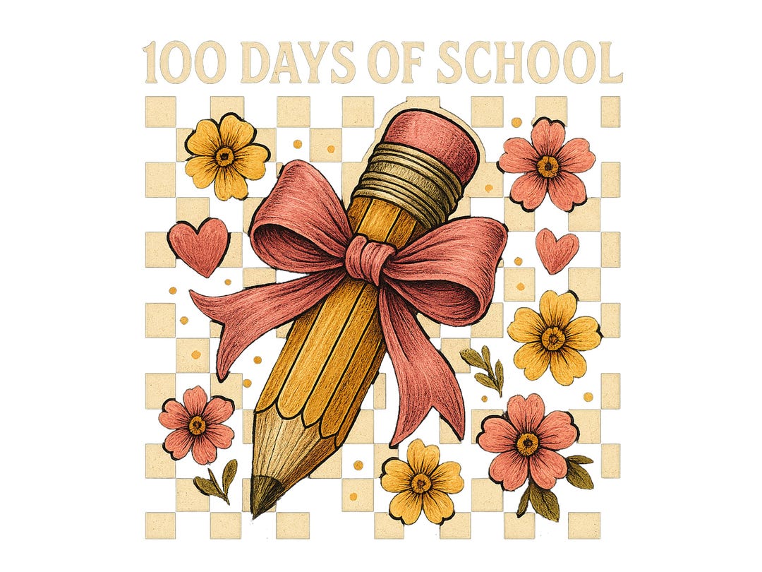 100 Days of School Shirt PNG, Kindergarten Teacher Design, 100th Day ...