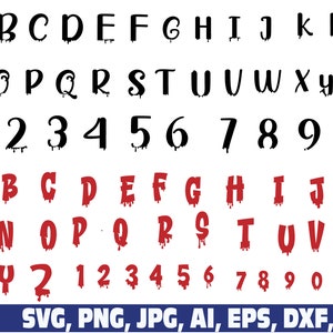 Dripping Font Svg, Dripping Svg, Dripping Letters Alphabet Svg Png ...