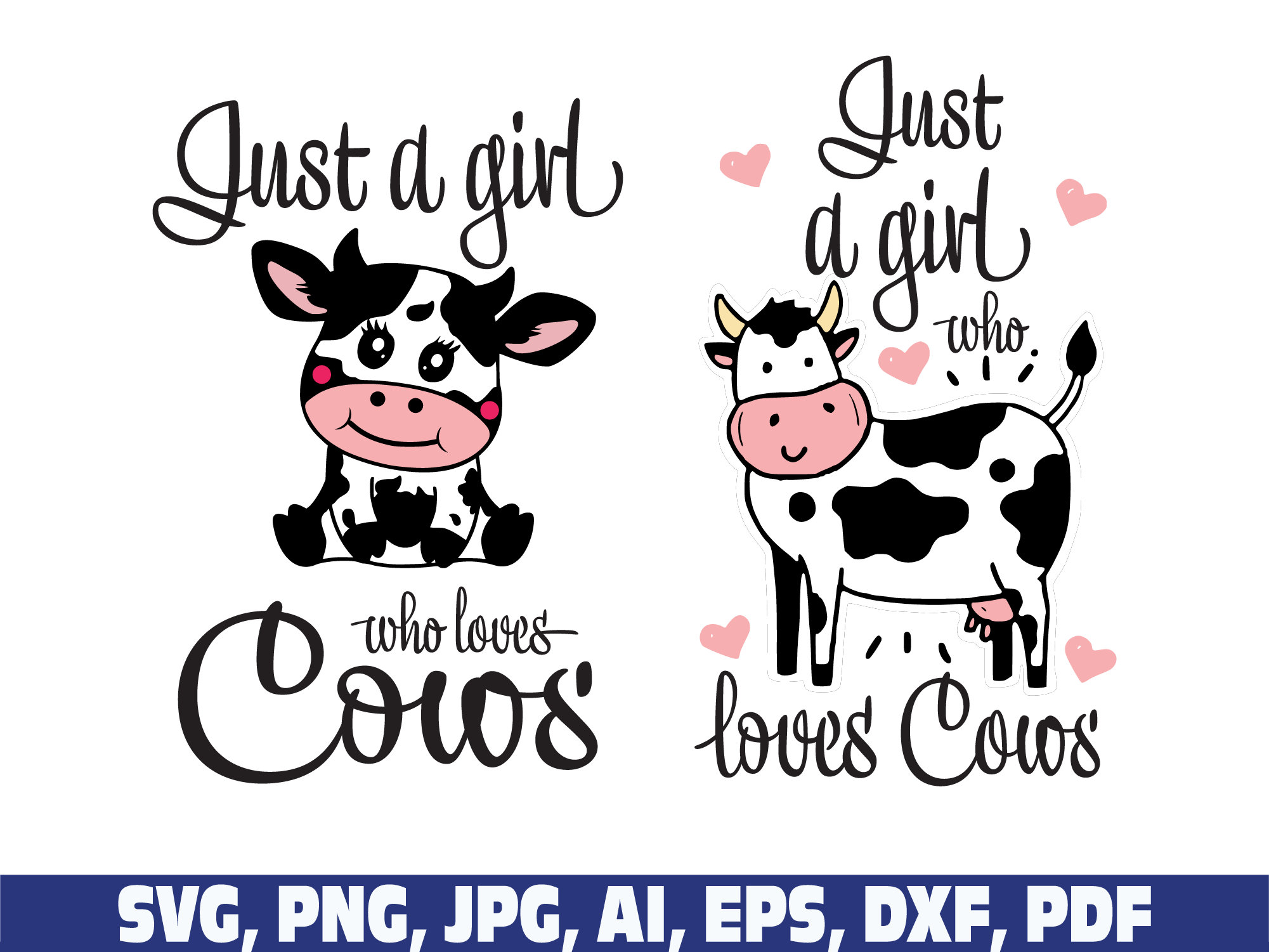 GREOXG Make-up-Tasche „Just A Girl Who Loves Cows“ – Wasserdicht, 24x18x4 Cm, Aus Baumwolle/Leinen