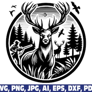 fishing svg, hunting svg, deer clipart, hunting bundle, deer cricut, fishing design, hunt svg, fishing bundle, fish svg, hunting svg flag
