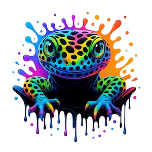 Leopard Gecko Sublimation Digital Download PNG, Crested Gecko, Lizard Reptile Clip Art Stickers, Shirt Magnet Poster Design, Junk Journal
