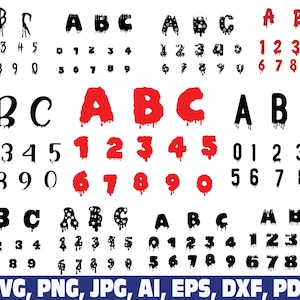 Dripping Font Svg, Dripping Svg, Dripping Letters Alphabet Svg Png ...