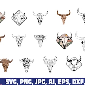 Cow Skull Desert floral leopard Svg png, cow skull svg, western svg, bull skull svg, cow skull png, longhorn svg, cow head svg, cowboy svg