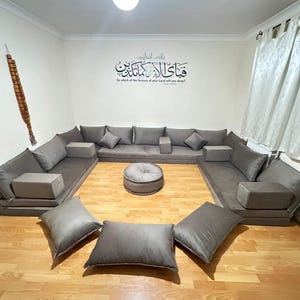 Custom Velvet Floor Seating Cushions: Comfortable Modular Sofa