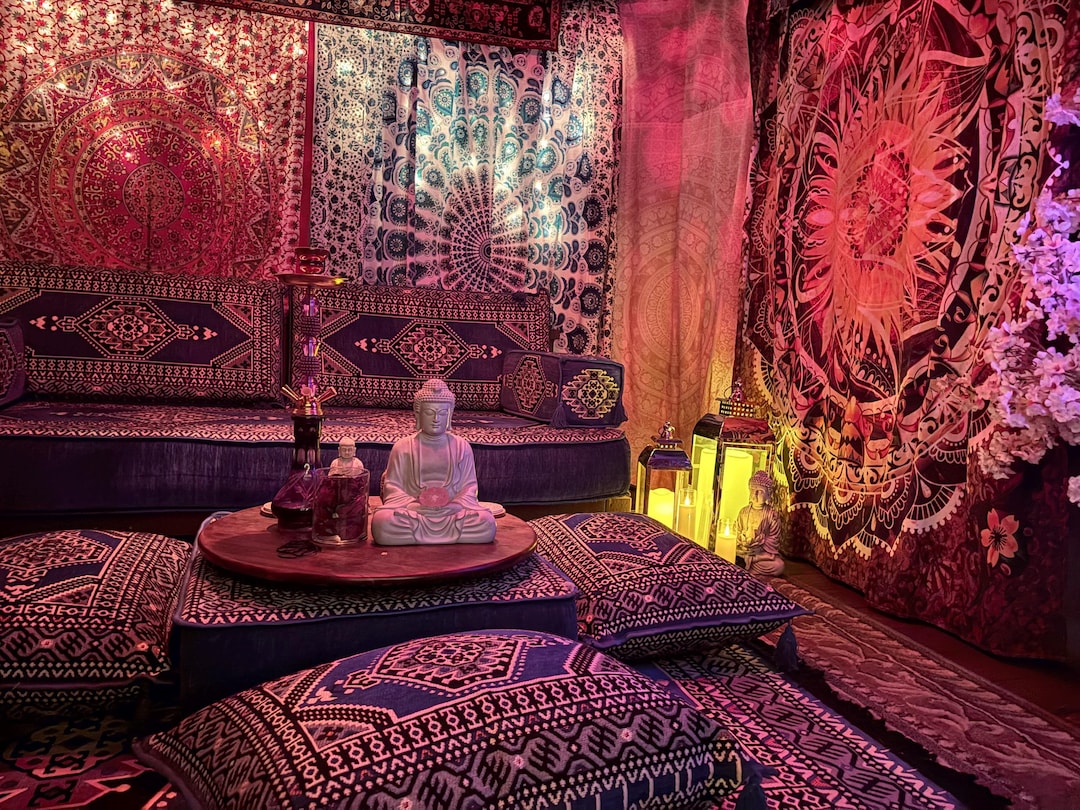 67 Relaxing Moroccan Living Rooms - DigsDigs, image size:1080x810