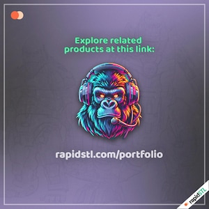rapidstl rapid stl mecha kong godzilla 3d print stl file