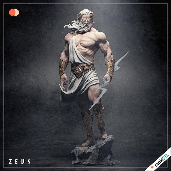 ギリシャ神話 ゼウスとネメシス像 41cm(Zeus and Nemesis) ギリシャ神話 ゼウスとネメシス像 41cm(Zeus and Nemesis)