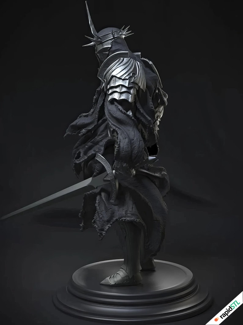 Witch-king of Angmar (presupported!) Model STL Download Code for 3D ...