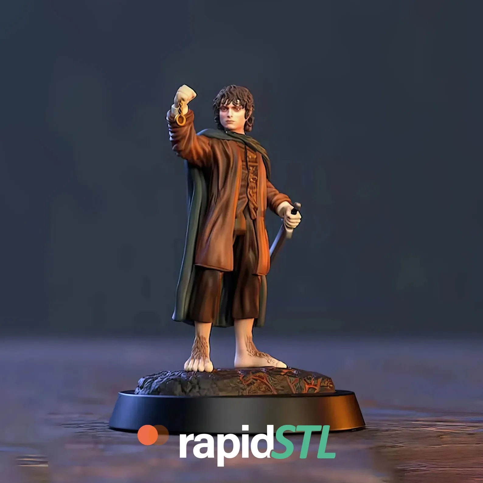 LOTR Middle Earth Legends Pack (presupported) | 7 HQ Model STL