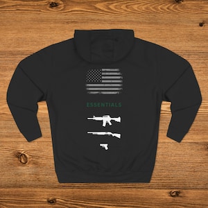 Essentials Green - Premium Pullover Hoodie