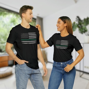 Military Flag Green - Short Sleeve Tee