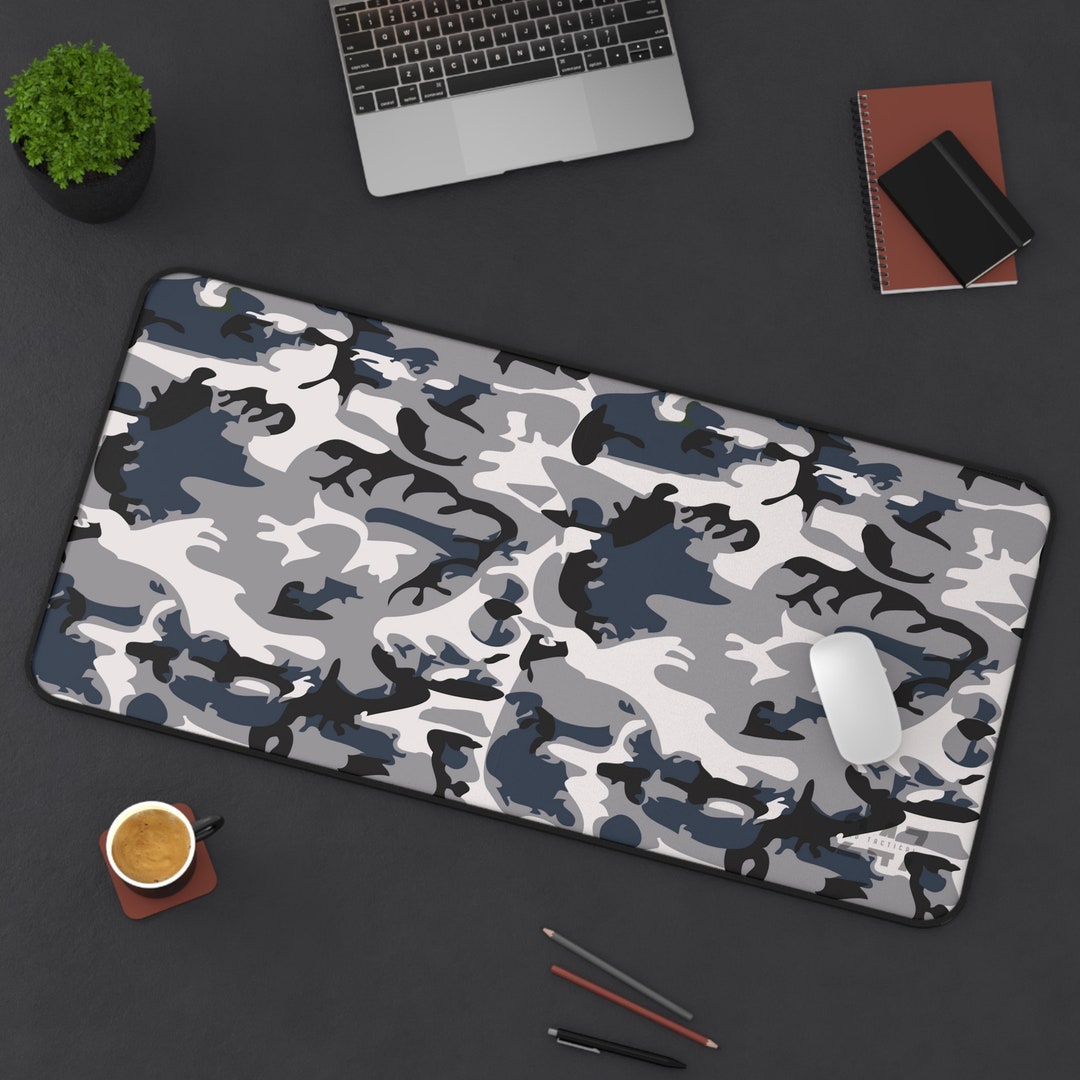 Camo Flint Grey HD Tactical 24/7 - Desk Mat, Shooting Range Mat and ...